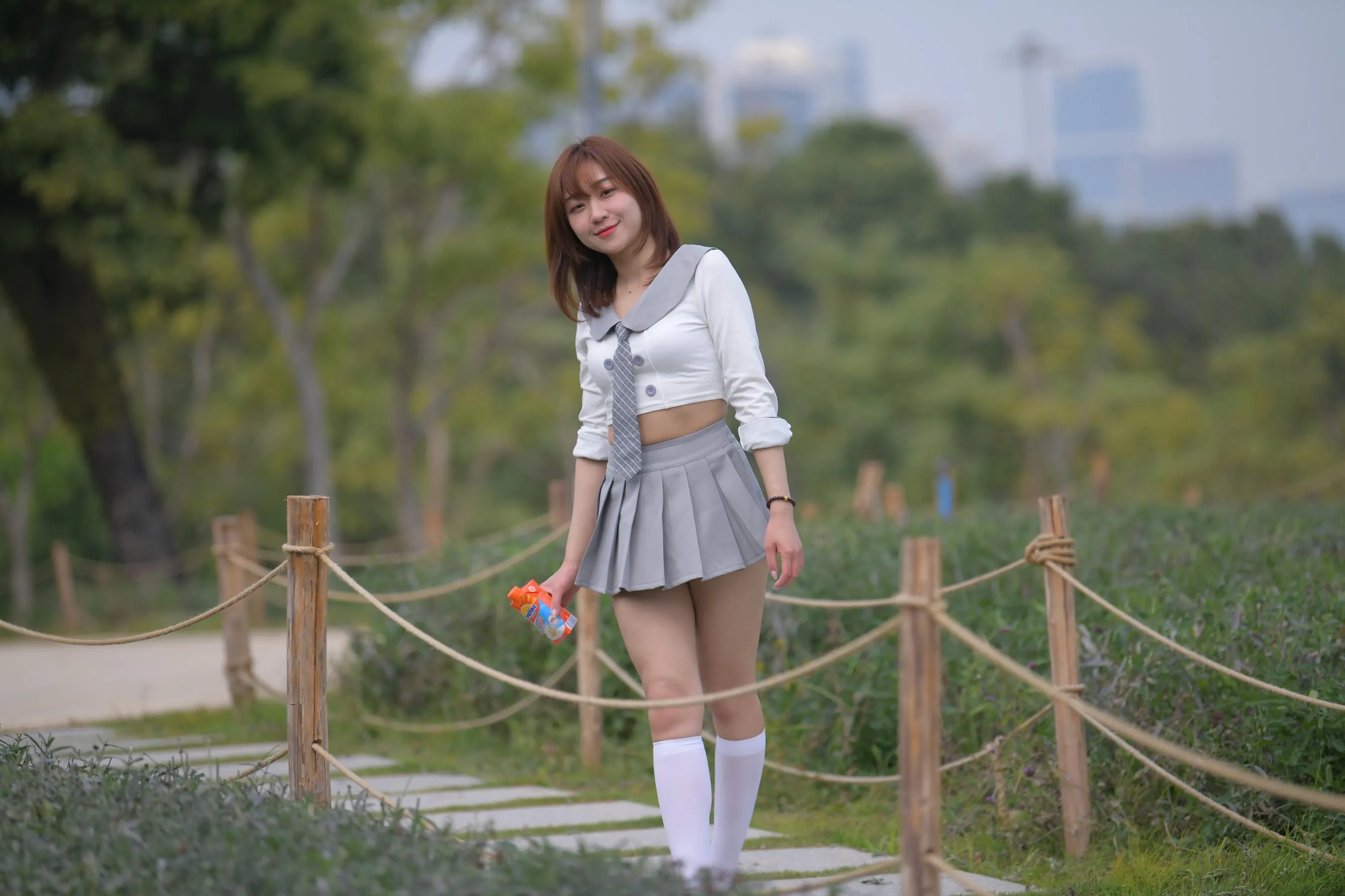 [魔镜街拍] NO.095 性感动人的小百褶裙美女 [763P]插图8